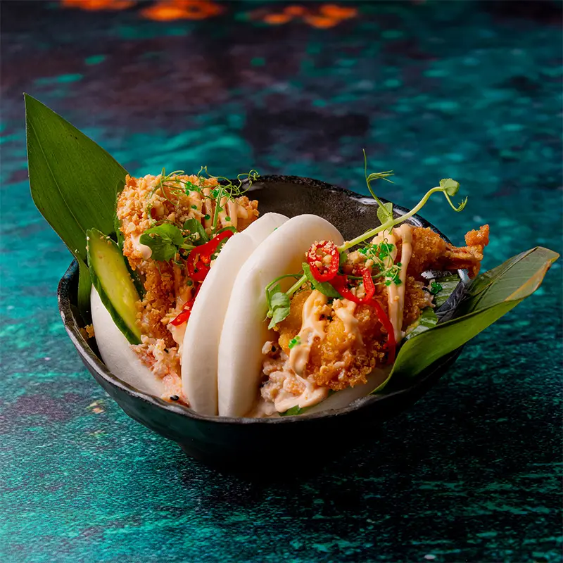 BAO BUNS LOBSTER AND PRAWN